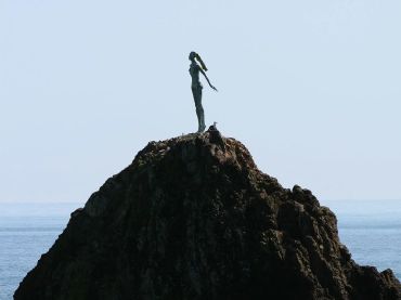 The Lady on the Rock